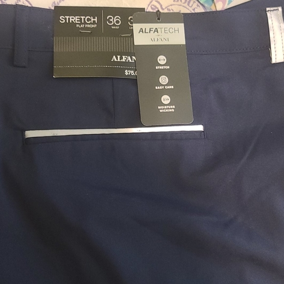 Alfani flat front stretch pants - Picture 2 of 3
